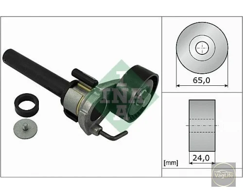Ролик паса ген. натяжний 06J903133A (534042210) для Skoda / VW / Audi / Seat (VAG)