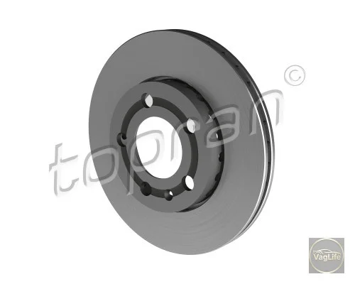 Диск гальмівний передній 6Q0615301 (HP109522) для Skoda / VW / Audi / Seat (VAG)