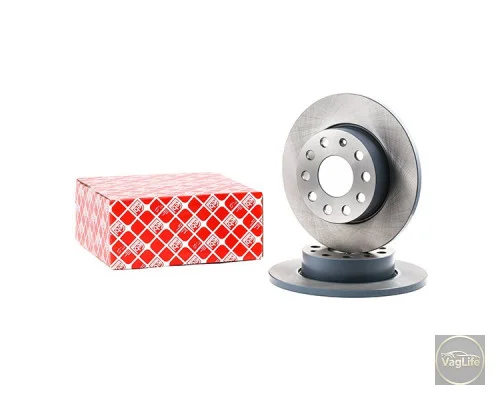 Диск гальмівний задній 1K0615601AC (FE36215) для Skoda / VW / Audi / Seat (VAG)