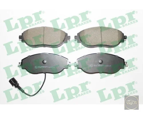 Колодки передні 8V0698151C (05P1734) для Skoda / VW / Audi / Seat (VAG)