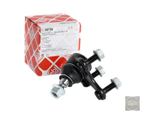 Опора кульова 1K0407366C (FE36736) для Skoda / VW / Audi / Seat (VAG)