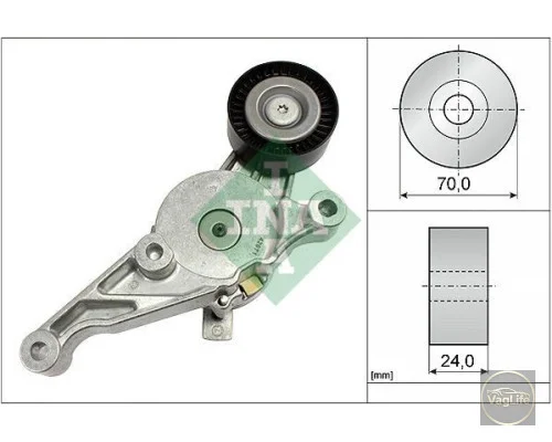 Ролик паса ген. натяжний 03G903315C (534015110) для Skoda / VW / Audi / Seat (VAG)