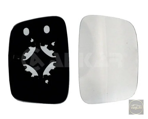 Скло дзеркала 7E1857522 (6402985) для Skoda / VW / Audi / Seat (VAG)