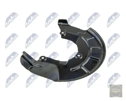 Захист гальмівного диска передній 6Q0615311D (HTO-VW-008) для Skoda / VW / Audi / Seat (VAG)