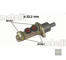 Циліндр гальмівний головний Fel + VW T4 без ABS Metelli