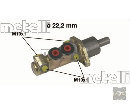 Циліндр гальмівний головний Fel 6U0611019 (05-0196) для Skoda / VW / Audi / Seat (VAG)