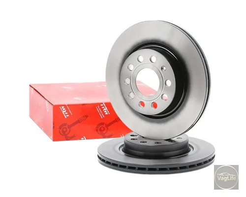Диск гальмівний передній 1K0615301AK (DF4294) для Skoda / VW / Audi / Seat (VAG)