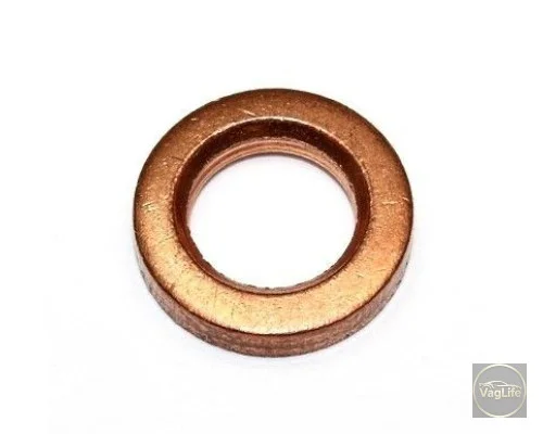Кільце ущільнююче форсунки мідне 046130219A (EL627410) для Skoda / VW / Audi / Seat (VAG)