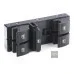 Кнопка склопід. передній лівий с ЦЗ 1Z0959858B3X1 (HP116040) для Skoda / VW / Audi / Seat (VAG)
