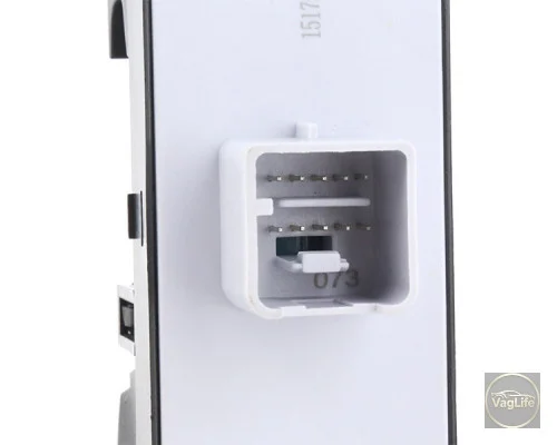 Кнопка склопід. передній лівий с ЦЗ 1Z0959858B3X1 (HP116040) для Skoda / VW / Audi / Seat (VAG)