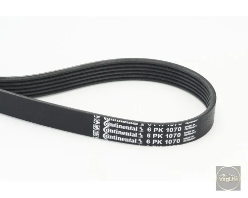 Пас генератора 030145933L (6PK1070) для Skoda / VW / Audi / Seat (VAG)