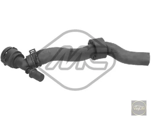 Патрубок водяний печка-ниж. Oct 1.9TDI 1J0122073A (9042) для Skoda / VW / Audi / Seat (VAG)