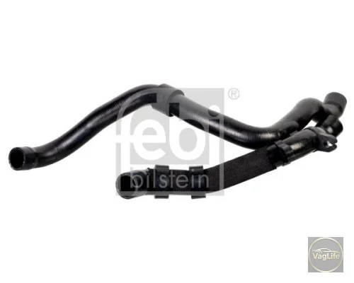 Патрубок водяний радiатора верх низ 6R0122101P (175173) для Skoda / VW / Audi / Seat (VAG)