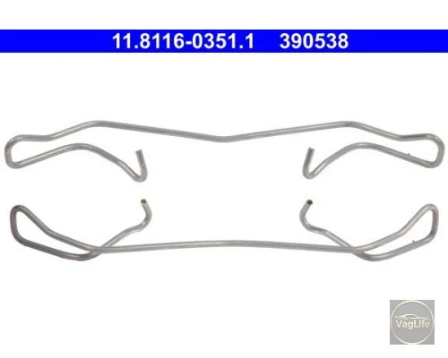Пружинка супорта передній 1K0615269 (11.8116-0351.1) для Skoda / VW / Audi / Seat (VAG)