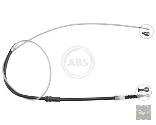 Трос ручного гальма 2K0609721P (K13874) для Skoda / VW / Audi / Seat (VAG)