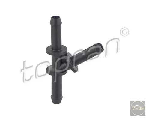 Трубка водяна з'єднувальна 1K0121087B (HP115858) для Skoda / VW / Audi / Seat (VAG)