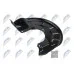 Захист гальмівного диска передній 6Q0615312D (HTO-VW-009) для Skoda / VW / Audi / Seat (VAG)