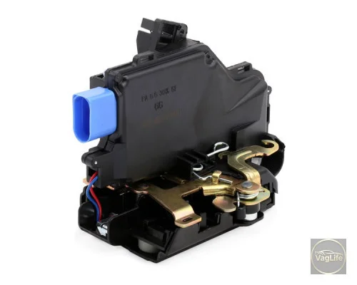 Замок двері з приводом ЦЗ передній 3D1837015AB (9580ZC-1) для Skoda / VW / Audi / Seat (VAG)
