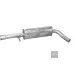 Резонатор 1J0253209B (01.104) для Skoda / VW / Audi / Seat (VAG)