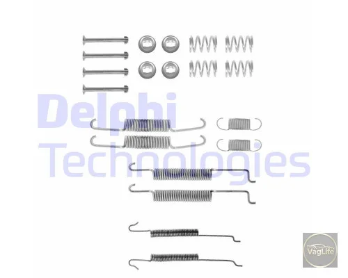 Пружинки ЗТК 6U0698545A для Skoda / VW / Audi / Seat (VAG)