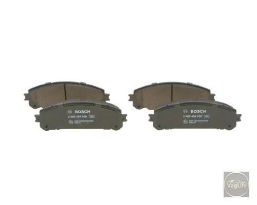 Колодки передні Lexus Toyota 0446548150 (0986494686) для Skoda / VW / Audi / Seat (VAG)
