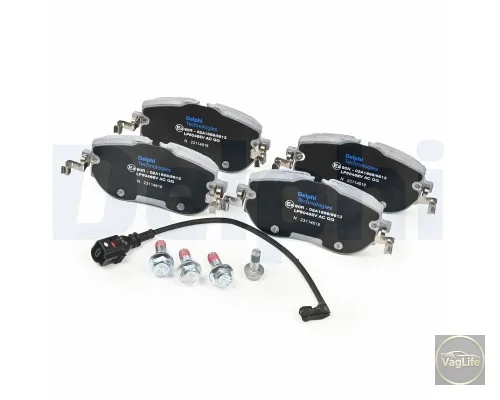 Колодки передні 1EA698151P (LP5046EV) для Skoda / VW / Audi / Seat (VAG)