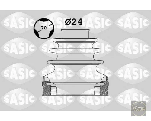 Пильник ШРКШ внутрішній 1K0498201D (1906025) для Skoda / VW / Audi / Seat (VAG)
