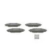 Колодки передні Lexus Toyota 0446548150 (0986494686) для Skoda / VW / Audi / Seat (VAG)