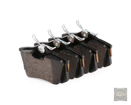 Колодки задні 1J0698451P (22-0100-1) для Skoda / VW / Audi / Seat (VAG)