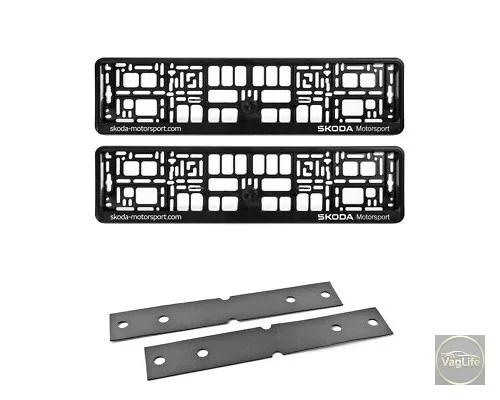 Панель кріплення номерного знаку к-кт 2шт KEA075004 для Skoda / VW / Audi / Seat (VAG)