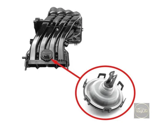 Мембрана коллектора впуск 06A198205A (KL06A133203EM) для Skoda / VW / Audi / Seat (VAG)