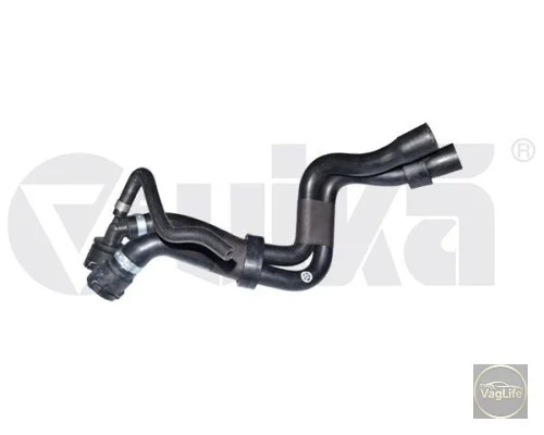 Патрубок водяний пічка-термостат 1J0121156BH (11211871501) для Skoda / VW / Audi / Seat (VAG)