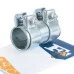 Хомут резонатора 1S0253141 (FIS004941) для Skoda / VW / Audi / Seat (VAG)