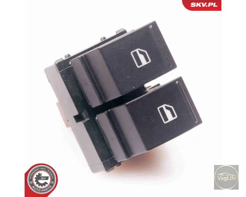 Кнопка склопід. передній лівий с ЦЗ 1Z0959858 (37SKV301) для Skoda / VW / Audi / Seat (VAG)