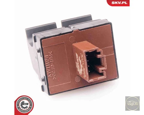 Кнопка склопід. передній лівий с ЦЗ 1Z0959858 (37SKV301) для Skoda / VW / Audi / Seat (VAG)