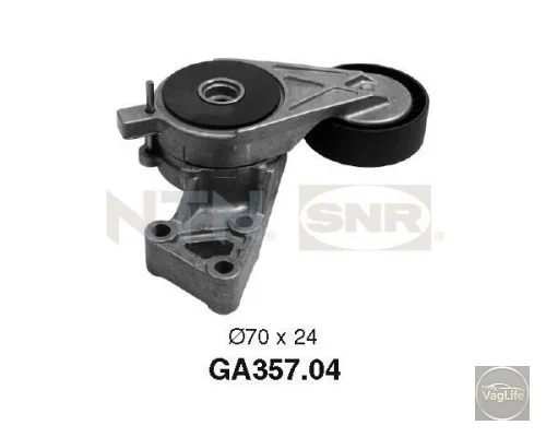 Ролик паса генератора натяжний 06A903315E (HP108417) для Skoda / VW / Audi / Seat (VAG)
