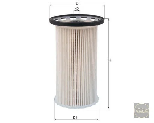 Фільтр паливний 5Q0127177 (KX386) для Skoda / VW / Audi / Seat (VAG)