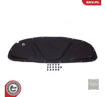 Шумоізоляція капоту VW Passat B5 Plus SKV