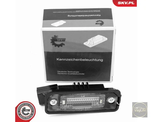Підсвічування задній номера 3D0943021A (72SKV016) для Skoda / VW / Audi / Seat (VAG)