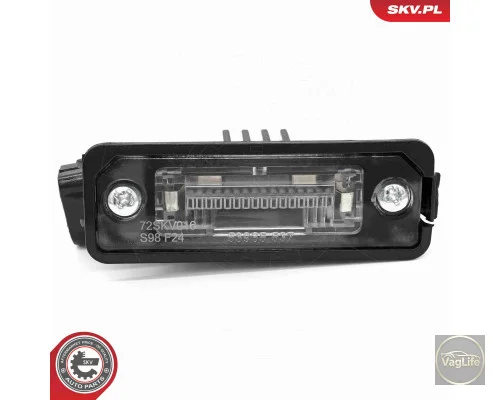 Підсвічування задній номера 3D0943021A (72SKV016) для Skoda / VW / Audi / Seat (VAG)