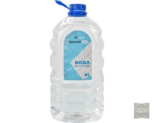 Вода дистильована 5л 0101-5000 для Skoda / VW / Audi / Seat (VAG)