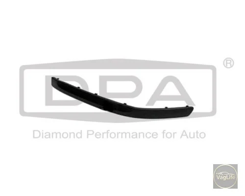 Молдинг бампера перед 1Z0807718D (88070041102) для Skoda / VW / Audi / Seat (VAG)