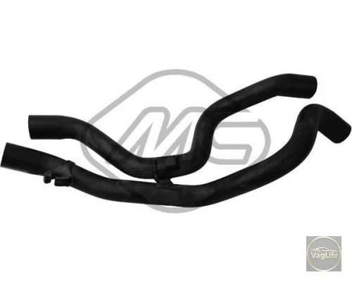Патрубок водяний пічка-термостат 6R0122157C (97695) для Skoda / VW / Audi / Seat (VAG)
