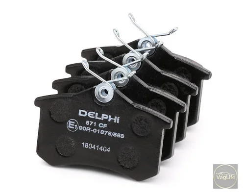 Колодки задні JZW698451A (LP571) для Skoda / VW / Audi / Seat (VAG)