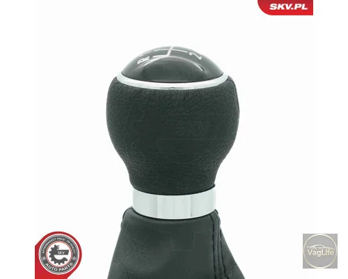 Ручка КПП пильник 1K0711113BK (63SKV491) для Skoda / VW / Audi / Seat (VAG)