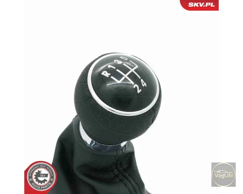 Ручка КПП пильник 1K0711113BK (63SKV491) для Skoda / VW / Audi / Seat (VAG)
