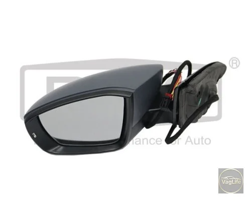 Дзеркало зовнішнє 5E1857507R (88571784902) для Skoda / VW / Audi / Seat (VAG)