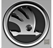 Емблема передній+задній Octavia/Fabia/Rapid/Fabia II/Felicia NOVA чорна